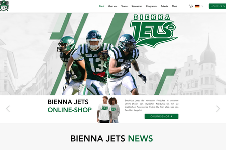 Biennajets: They needed support to create a new design, new functional features, events components. 