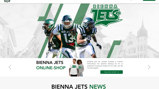 Biennajets: They needed support to create a new design, new functional features, events components. 