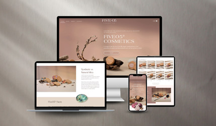 Five05 Cosmetics: Beauty Ecommerce Store