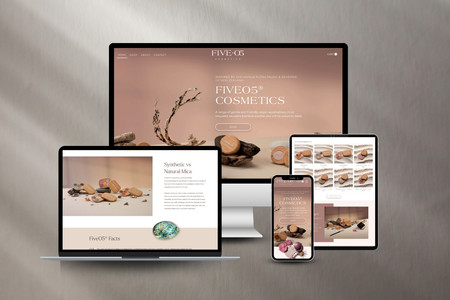 Five05 Cosmetics: Beauty Ecommerce Store