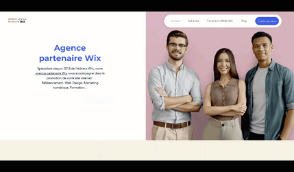 Wix.fr: Mise en place d'un site internet partenaire Wix
Wix.fr agence partenaire Wix spécialisée dans le référencement de site Wix, SEO Wix, création de site internet Wix, Refonte de site web Wix, création de boutique en ligne Wix, Formation Wix... Ensemble de services au sein du CMS Wix.com. Agence Web Wix à distance.