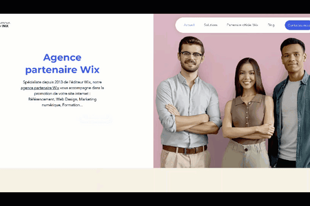 Wix.fr: Mise en place d'un site internet partenaire Wix
Wix.fr agence partenaire Wix spécialisée dans le référencement de site Wix, SEO Wix, création de site internet Wix, Refonte de site web Wix, création de boutique en ligne Wix, Formation Wix... Ensemble de services au sein du CMS Wix.com. Agence Web Wix à distance.