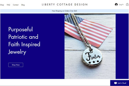 Liberty Cottage Design: The owner of Liberty Cottage Design started the website before realizing they needed help with the design and functionality.  We helped get them to the finish line by doing a small redesign to incorporate their logo, polishing the format on the web and mobile, and completing all the little details that help with SEO.