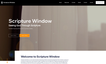 Scripture Window
