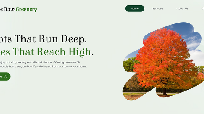 Pine Row Greenery: 