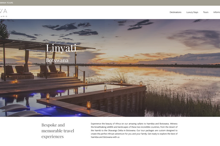 Jangwa Tours & Safaris: Classic Website Design