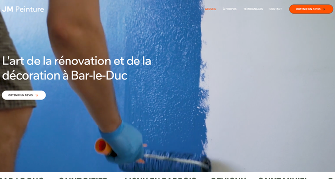 JM Peinture: Chez JM Peinture, nous transformons vos projets en réalité. Grâce à notre expertise, notre engagement envers la qualité et notre attention aux détails, nous vous garantissons des résultats qui surpassent vos attentes.