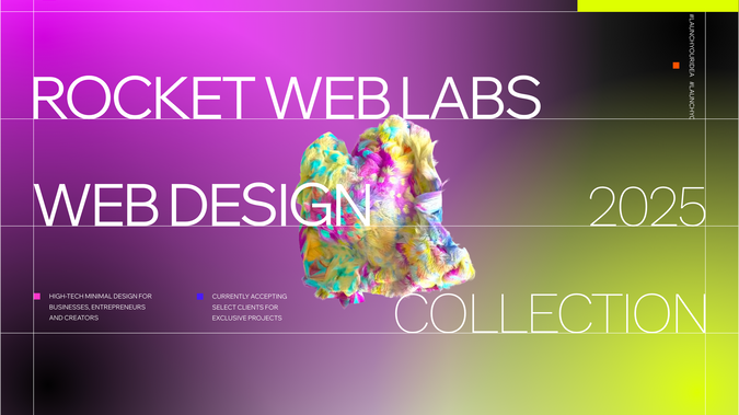Rocket Web Labs: At Rocket Web Labs, we empower creators, entrepreneurs, and businesses to bring bold digital visions to life. Through innovation, creativity, and authentic collaboration, we craft high-performing websites, distinctive branding, and strategic marketing solutions that help you stand out.

Our approach is rooted in empowerment—giving you the tools, knowledge, and confidence to take control of your online success. Whether it's designing a seamless real estate platform, developing a visionary brand, or executing targeted digital marketing campaigns, we combine cutting-edge technology with intentional strategy to deliver exceptional results.

With RWL, you're not just a client—you’re a collaborator. We work closely with you at every stage, from discovery to launch, ensuring that every project reflects your unique identity and goals. Backed by a commitment to excellence, we don’t just build websites—we create digital experiences that inspire, influence, and grow with you.

Let’s elevate your online presence together. 🚀