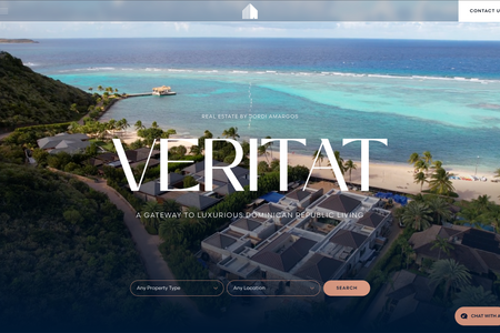 VERITAT by Real Estate Jordi Amargos: Elevating VERITAT's online presence, we transformed a standard template into a sleek, high-end real estate platform. With a focus on modern design, seamless functionality, and a polished user experience, the website showcases VERITAT's boutique approach to luxury real estate. Every detail—from intuitive navigation to refined typography—was carefully crafted to reflect the brand’s sophistication and expertise.