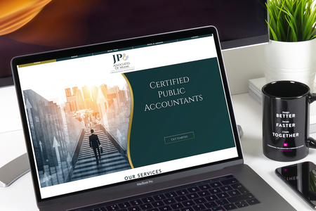 JP Associates: Accounting firm in Miami.
Services delivered:
Logo Design
Website Design
Business Cards