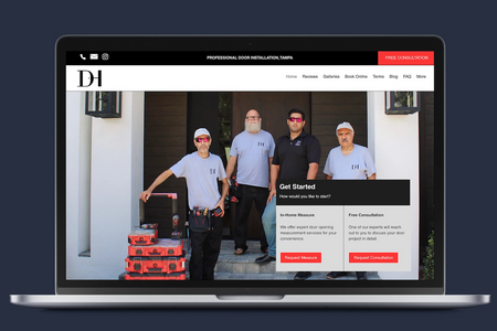 DOOR HOME LLC : Website Design