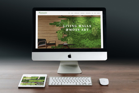 Plantastic: Logo design & Website Design