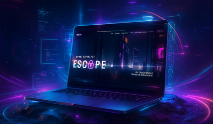 Escape Room Adventure Website on Wix Studio: The Great Escape VIC is an entertainment brand offering immersive escape room experiences in Carlton, Victoria. The client needed a fully customized, responsive website that captures the thrill and mystery of their themed rooms while also improving the booking experience for individuals, families, and corporate groups.

I designed and developed the website using Wix Studio and Wix Velo to implement custom functionalities like a dynamic booking calendar, animated room previews, interactive elements, and integrated events management. The biggest challenge was creating an experience that maintained both the visual excitement and intuitive usability across devices.

I built advanced custom forms, implemented subtle 3D effects, and created custom graphic assets to reflect each room’s unique theme. The final website is fully responsive, mobile-friendly, and optimized for customer conversions.