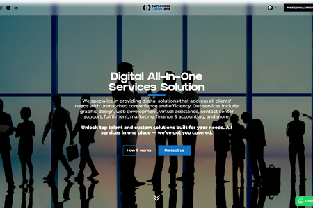 Outsource Guru Ph: Logo Design and Brand Identity and Website Development
