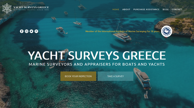 Yacht Surveys Greece: Original Development Site : https://eminentbrands.wixsite.com/yachtsurveysgreece