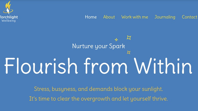 Torchlightwellbeing: Complete new site build and design for Torchlight Wellbeing.