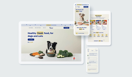 Pawy: Pawy is a Swiss company that focuses on the production and online sale of high-quality, healthy and fresh food for dogs and cats. With natural ingredients and a carefully balanced composition, Pawy ensures that your pet gets the best nutrition for a long and vital life. Thanks to innovative preparation methods and a user-friendly online shop, it is easy to spoil your four-legged friend daily with nutritious and tasty food.