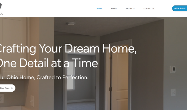 Alogla Homes Website: We have done photos, logos and website for this company. Great home builder