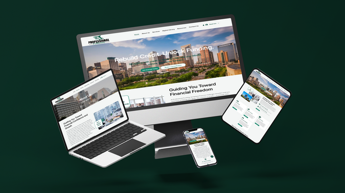 Professional Funding: Developed a professional, responsive website for a business funding company, featuring service overviews, resources, and streamlined contact forms to improve client trust and boost lead generation.