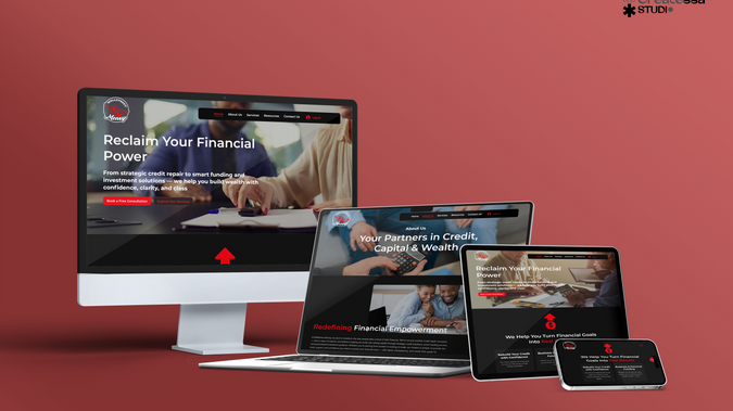 WallStreet: Designed and developed a modern, responsive website for a credit repair company, highlighting services, resources, and trust-building content with clear calls-to-action to improve client engagement and lead generation.