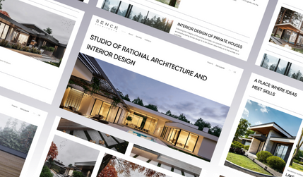 Editor X Website Design for SENCE: We would like to share another creative project for our new client, a design studio from Ukraine. Sence Architect invites you to immerse yourself in the unique designs that their young and ambitious team creates for projects around the world.

The Nice Digital Studio team was faced with the task of creating a website that would organize and visually pleasingly reveal the mission and content of the projects, inform, and involve.