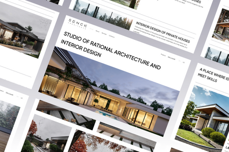 Editor X Website Design for SENCE: We would like to share another creative project for our new client, a design studio from Ukraine. Sence Architect invites you to immerse yourself in the unique designs that their young and ambitious team creates for projects around the world.

The Nice Digital Studio team was faced with the task of creating a website that would organize and visually pleasingly reveal the mission and content of the projects, inform, and involve.