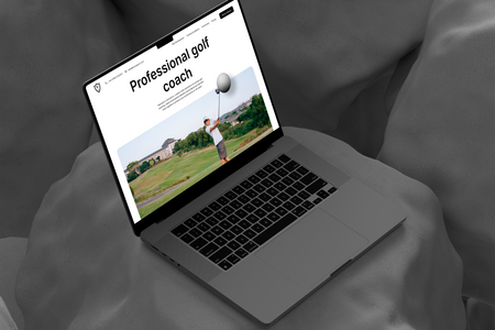 Private Golf Coach Landing Page Design: Introducing our latest design showcase for a private golf instructor in London 🏌️ ⛳