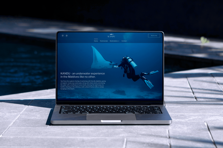 Kandu: Introducing our latest successful project: the website redesign for Kandu Travel Agency, specializing in organizing trips to the Maldives where you can swim with sharks, rays, and explore the incredible underwater world of the Maldives.