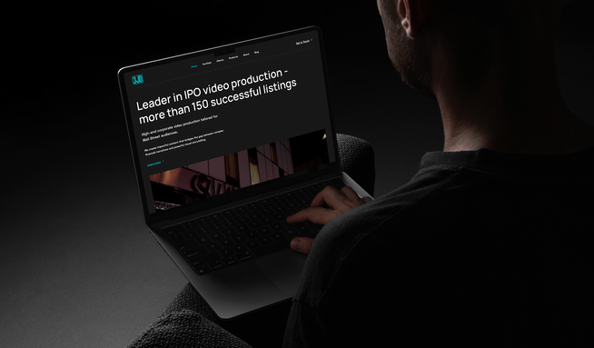 3jaze: New website built on Wix Studio for a high-end corporate video production company, tailored specifically for Wall Street audiences