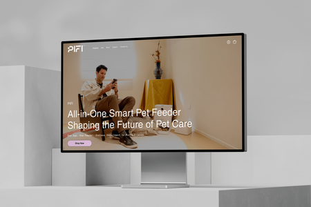 PiFi: I designed and developed the official website for PiFi, a smart pet feeder brand that combines AI-powered technology with user-friendly mobile app integration.