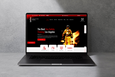 HFSI: Website re-design for an online booking website for a fire and safety tutor. With Custom animations, Wix bookings, Velo and CMS contents.