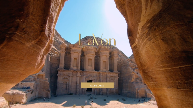 LaVon Private Luxury: Custom, high end website for a Luxury Travel Business. Black owned luxury travel company