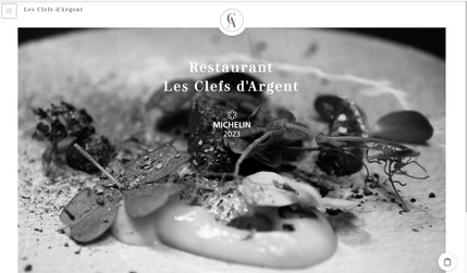 Les Clefs d'Argent: Une étoile au Michelin, Christophe DUPOUY nous regale dans son restaurant Les Clefs d'Argent à Mont de Marsan. Une cuisine élégante et métissée, entre les Landes et le Bénin, où est née son épouse Eugénie. 

Conception d'un premier puis deuxième site web. Une confiance renouvelée.
