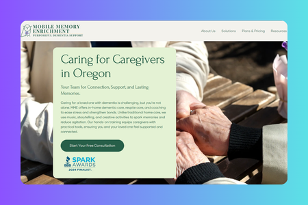 Health | Senior Care: Slake Marketing partnered with Mobile Memory Enrichment, a compassionate service provider specializing in memory care support, to design a professional, custom Wix website. Using Wix Classic Editor, we built an intuitive, mobile-optimized site featuring custom CMS integration, seamless content management, and engaging motion graphics.

Our strategic, SEO-driven approach highlights Slake Marketing’s expertise as a Wix Agency focused on responsive web design, small business websites, and creative branding. The website showcases Slake Marketing’s ability to help service-based businesses attract new clients, increase visibility, and clearly communicate their unique offerings online.

This project demonstrates our commitment to delivering high-quality, affordable Wix website solutions tailored specifically to SMBs, nonprofits, and professional service providers.