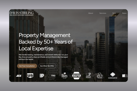 Real Estate: Slake Marketing partnered with DSM Property Management to deliver a high-impact, fully optimized website tailored for the property management and real estate investment industry. Built on Wix Studio, the site features custom graphics, video integration, and professionally written site copy that clearly communicates DSM’s full-service property management capabilities to investors and property owners in Southern California.

This project included advanced SEO implementation, Google Business optimization, mobile responsiveness, and ADA accessibility compliance—ensuring maximum visibility, usability, and performance across devices and platforms. By incorporating a localized digital marketing strategy, we helped DSM strengthen its presence in the competitive SoCal real estate market and generate qualified inbound leads.

Perfect for clients searching for property management website design, Wix SEO services, local business website optimization, or a Wix Partner agency for real estate, this project reflects Slake Marketing’s commitment to creating strategic, results-driven websites for service-based businesses.