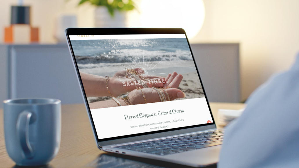 Salted Tinsel Permanent Jewelery: This custom website for Salted Tinsel Permanent Jewelry was crafted to showcase their unique offerings with style and accessibility. Built with full ADA compliance, enhanced SEO, and custom-designed forms, the site not only reflects the brand’s personality but also ensures an inclusive, seamless experience for every visitor.