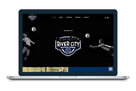 Rivercity Volleyball Academy: Website for Rivercity Volleyball Academy.