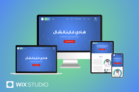 HadI Financial: 6-page multilingual website for a Financial Advisor, featuring:
RTL and LTR designs for each section on each page (Velo Code),
Multilingual (Arabic and English),
Responsive Design,
Wix Booking Features.