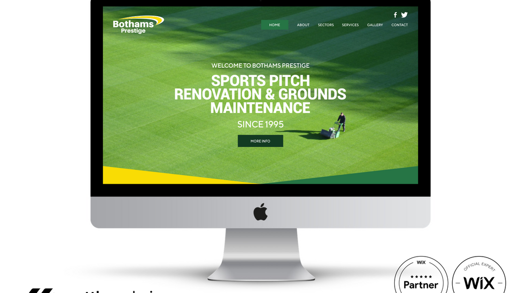 Bothams Prestige: Website design.