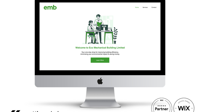 emb-ltd: Logo and website design.
