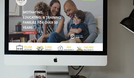 MET Inc: We just finished the Motivation, Education, and Training (MET, Inc.) contract: www.metinc.org! Their first words to website were “I knew you would be amazing, but ahead of schedule”...&amp; the executive director approved the website to go live within hours of seeing it.

This non profit organization has 20 programs in 5 states, secured jobs for 90,000+ people, rehabilitated 900 homes, and helped thousands of people to gain access to the education, training, and housing they need. We’re so honored to have been able to complete their new site and support a huge mission. Contact us today for all non profit websites: info@luxuriouswebdesign.com