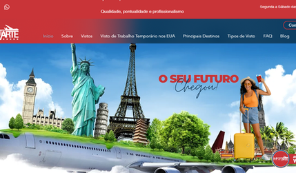 Importarte Consultoria: - SITE completo
- SEO Avançado
- Layout Exclusivo