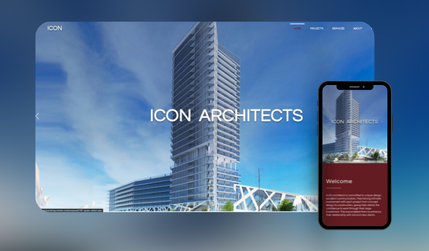 Icon Architecture: Complete Website Design for Icon Architects