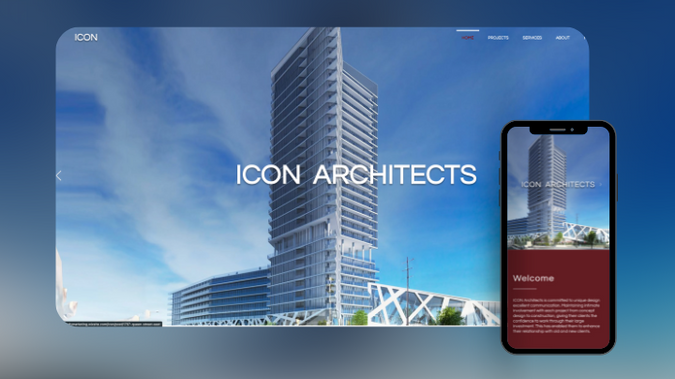 Icon Architecture: Complete Website Design for Icon Architects