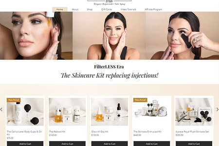 FilterLESS Era: Website redesign