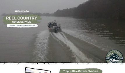 Reel Country Guide Service: Fishing Charters - New website, support