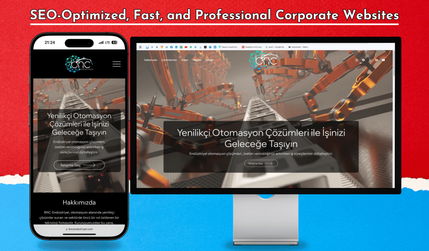BNC Endüstriyel: BNC Endüstriyel is a modern and user-friendly web platform designed specifically for a company specializing in automation systems. This project was developed to meet the needs of the industrial sector, ensuring a reliable and optimized web experience.

Key Features:

Fully Responsive Design: Seamless display and easy navigation on all devices.
Speed & Performance Optimization: Optimized images and code structure for faster page loading.
SEO & Digital Marketing Compatibility: SEO-friendly coding and structured data integration for better search engine rankings.
Robust Security Infrastructure: SSL certification and advanced security measures to protect user data.
Unique & Professional Design: A corporate and modern visual structure aligned with BNC Endüstriyel’s brand identity.
With this project, BNC Endüstriyel now has a strong digital presence, ensuring the best reach to its target audience.