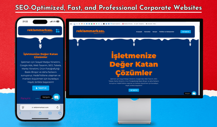 Reklam Markası: The website designed for Reklam Markası is a modern, responsive, and SEO-friendly platform that comprehensively showcases all services in the advertising industry. We developed a user-friendly structure that effectively presents digital marketing, printing services, promotional materials, and signage categories.

Key Features:

Fully Responsive Design: Seamless usage across mobile, tablet, and desktop devices.
SEO Optimization: Structured data and optimized content for better ranking on Google.
Service Categories & Descriptions: Well-structured content showcasing all advertising industry services.
Contact & Quote Request Form: Easy-to-use form allowing potential clients to reach out quickly.
Speed & Performance Optimization: Optimized infrastructure for fast-loading pages and smooth navigation.
Modern & Elegant Design: A corporate and professional look that best represents the brand identity.
With this project, Reklam Markası now has the opportunity to reach a wider audience and increase customer conversion rates.
