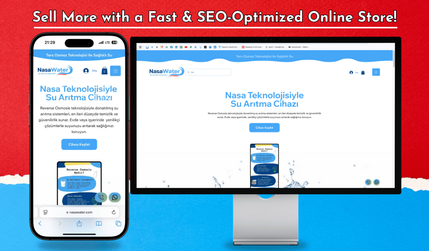 NasaWater: The e-commerce site we developed for NasaWater was designed to strengthen the company’s digital presence in the water purification sector and provide its customers with a seamless shopping experience. With a modern and mobile-friendly structure, we created a professional platform that combines aesthetics and functionality.

Key Features:

Fully Responsive Design: A structure that works perfectly on mobile, tablet, and desktop devices.
Easy & Fast Shopping Experience: User-friendly interface and fast checkout systems.
SEO & Performance Optimization: SEO-friendly infrastructure for better Google rankings.
Product Categories & Detailed Descriptions: Well-structured product pages for the best shopping experience.
Robust Security Infrastructure: SSL certification for user data protection.
Fast Loading Speeds: Optimized images and coding for a high-performance e-commerce experience.
With this project, NasaWater has gained a strong digital identity, providing its customers with a secure and professional online shopping platform.