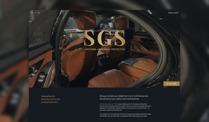 SGS: Swiss General Services GmbH is your reliable partner for limousine and chauffeur service, security services, and event logistics. With them you reach your desired destination elegantly and comfortably.

Project includes Web Design & Development on Wix, Custom Coding Wix Velo, Multilingual, and Logo Design.